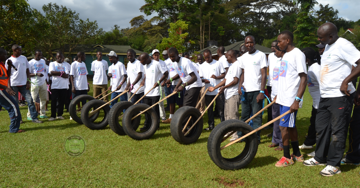 Team Building in Amboseli Team Building in Amboseli
