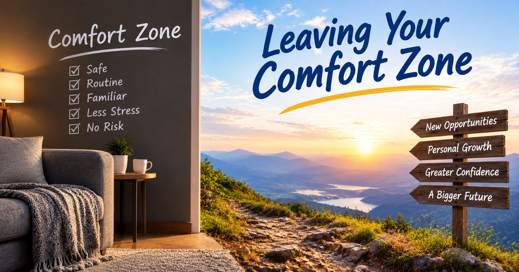 leaving your comfort zone